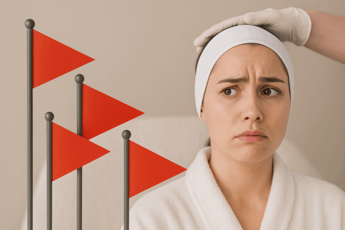 Before you book that aesthetic treatment, know what to look for. Here are five red flags that could signal poor practice, unqualified providers or unsafe outcomes.