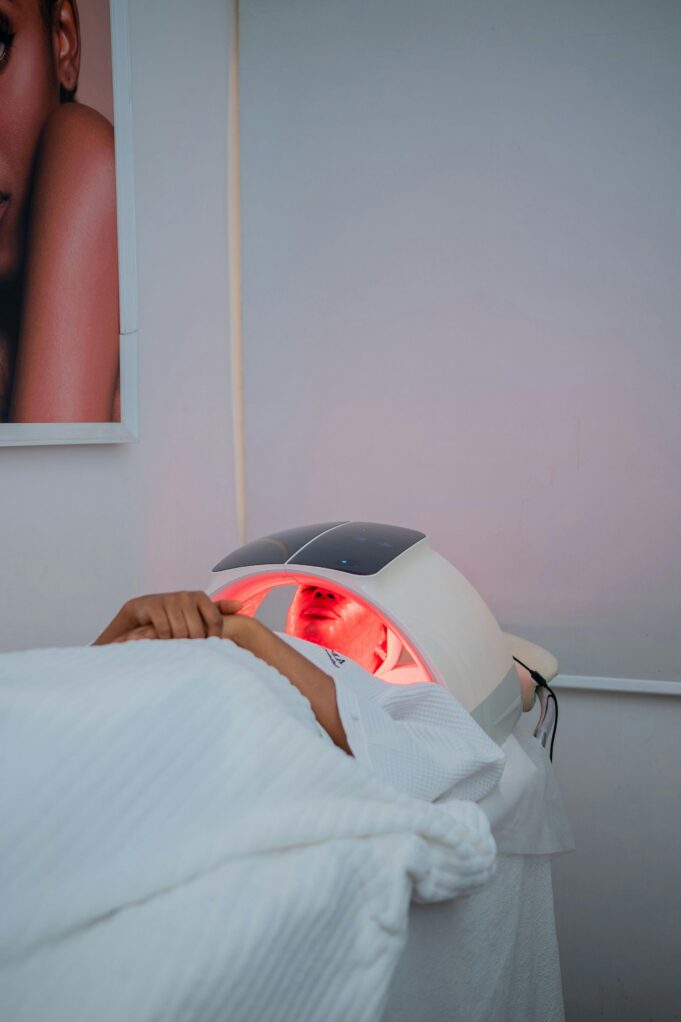 Red Light Therapy: At-Home Masks vs. Clinical Grade